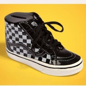 Vans Off The Wall Sk8-Hi Checkers Piggy Bank